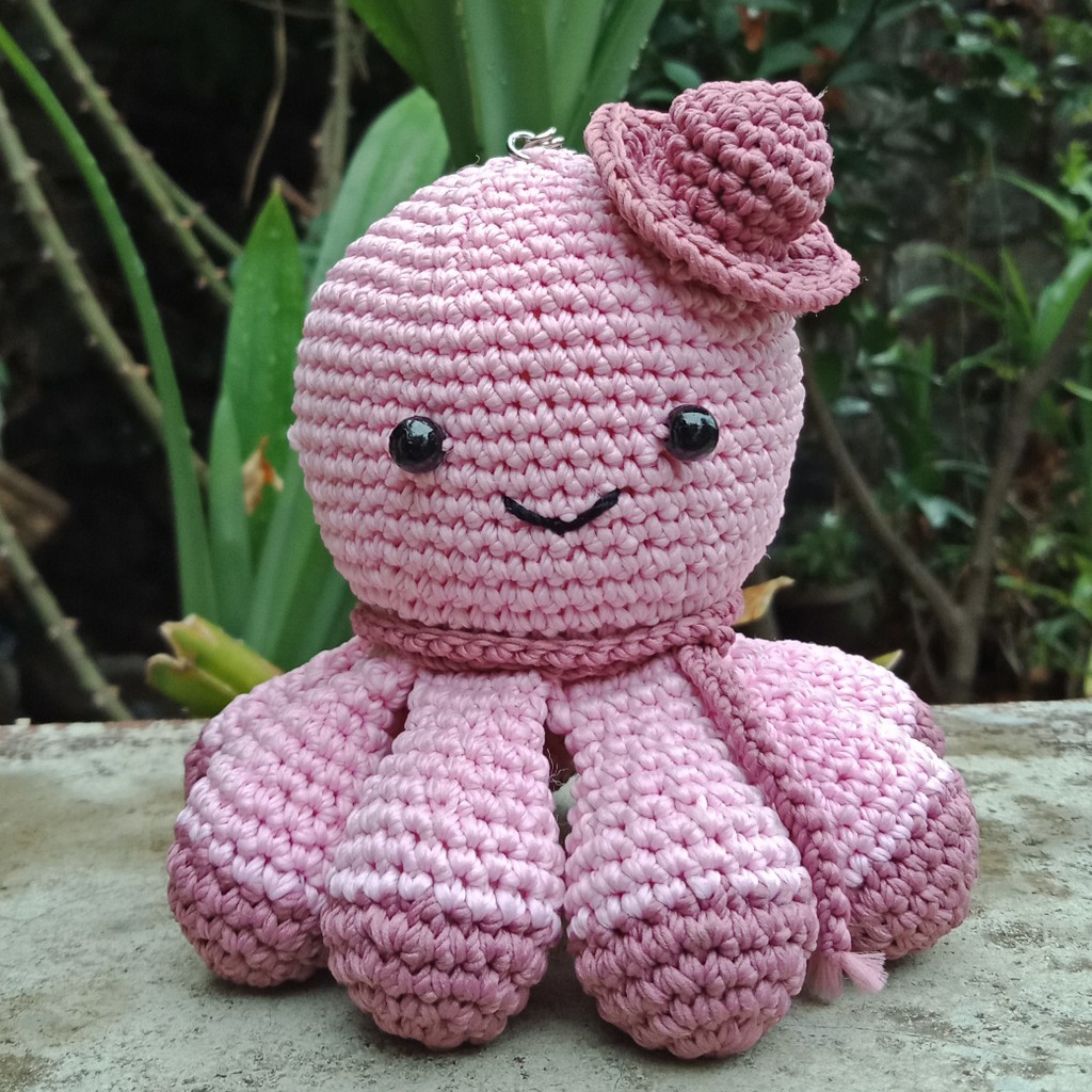 Boneka Rajut (Amigurumi) Gurita