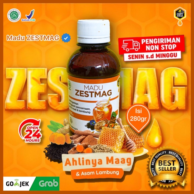 Jual Madu Zestmag Solusi Maag Dalam Hitungan Menit Atasi Asam Lambung Gerd Gastritis Tukak 5784