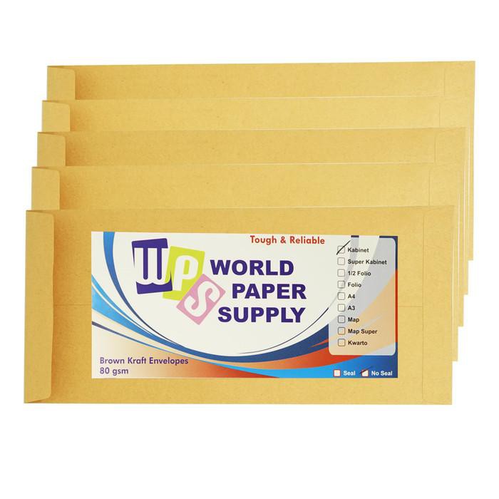 

Amplop Coklat Ukuran Kabinet Wps ( 11 X 24 Cm ) - Perpack