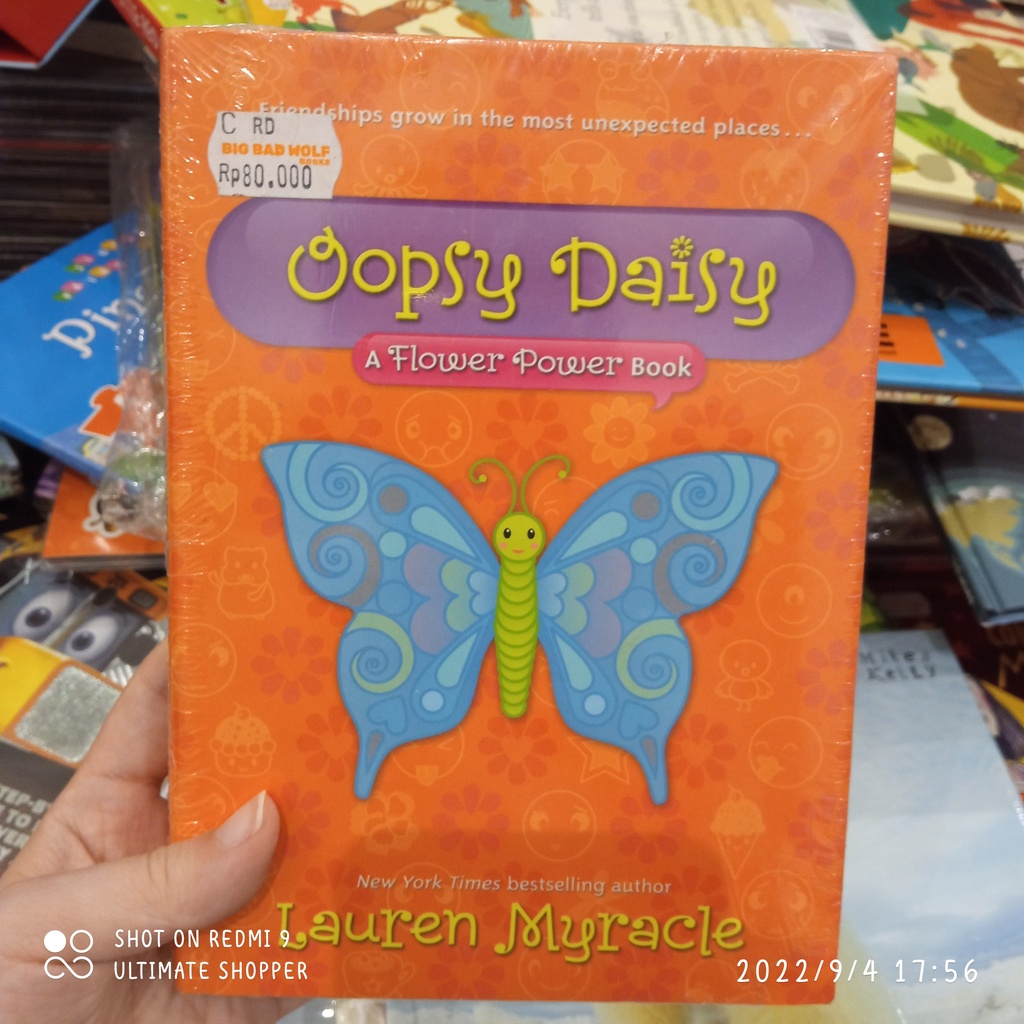 OOPSY DAISY A FLOWER POWER BOOK BBW BIG BAD WOLF BOOK SALE VIRAL BEST SELLER PROMO BOX KIT SET POP U
