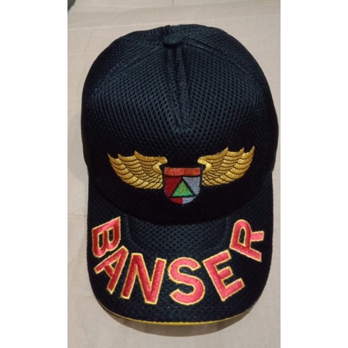 topi jaring BANSER timbul