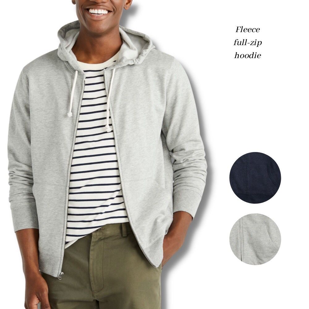 Jaket Hoodie Pria Lengan Panjang (JCREW20 AUTHFLC JACKET)