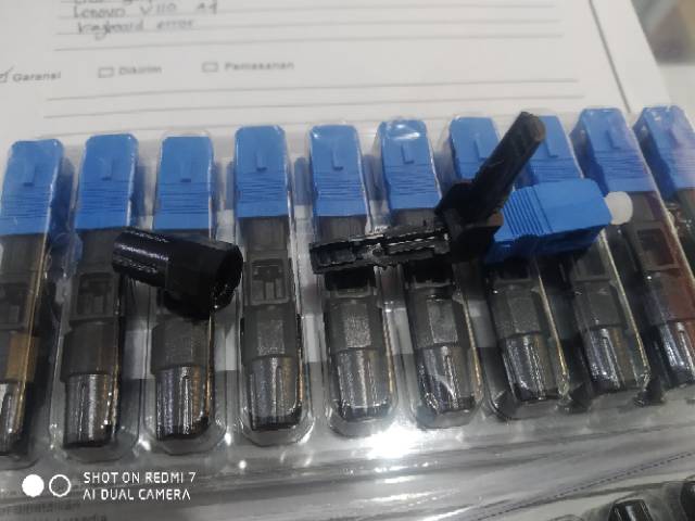 FAST CONNECTOR SC FIBER OPTIC MODEL BUAYA 1PACK ISI 10PCS MURAH