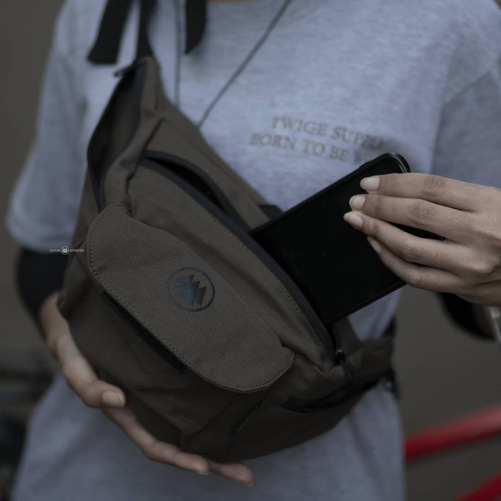 Zlatan Waistbag D Ace Original Tas Pinggang Waist Bag