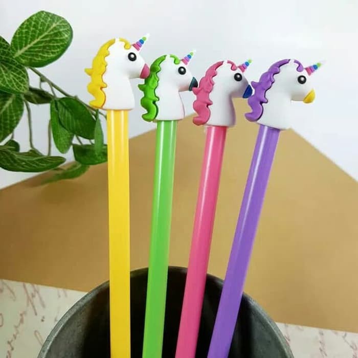 

Pulpen gel unicorn