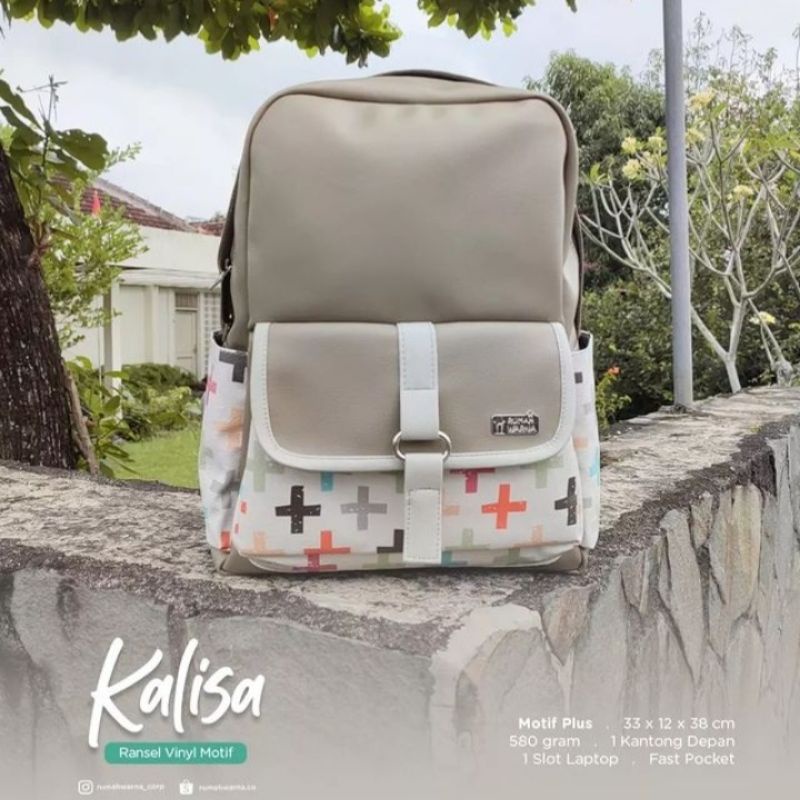 Tas Ransel Kalisa Rumah Warna