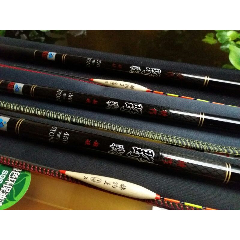 Joran Tegek Ruas Panjang Joran Antena Telescopic OREGON Stone 270cm 360cm 450cm