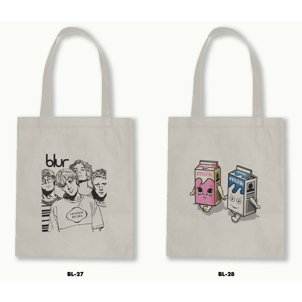 TOTE BAG BLACU - BLUR .02