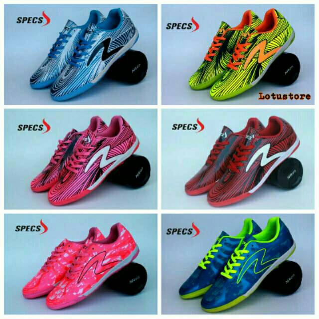 Sepatu Futsal Specs Baricada Grade Ori Sport Olahraga Soccer Running Lari Jogging Pria Murah Cowok