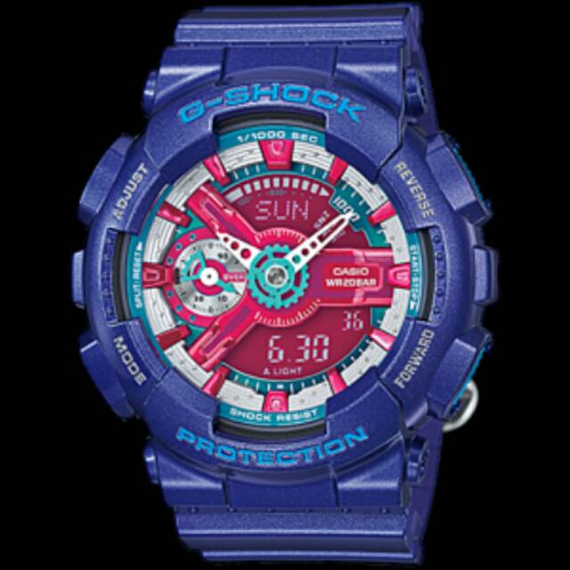 Jam Tangan Casio G-Shock Original Pria GMA-S110HC-2A