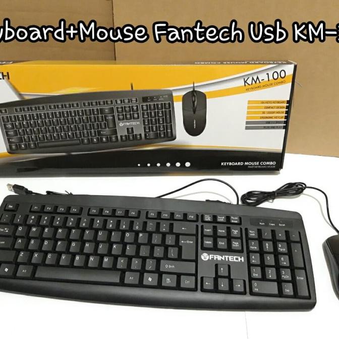 ] Keyboard Mouse Fantech KM 100
