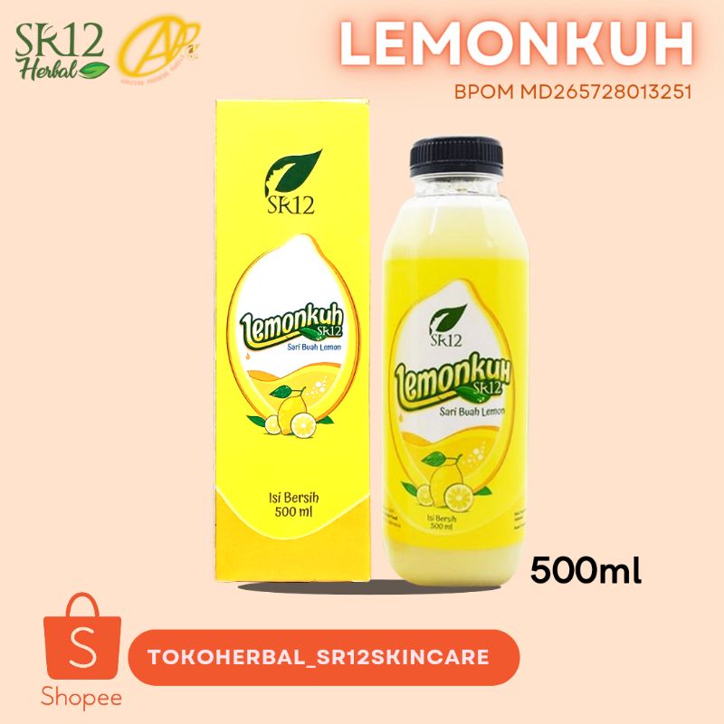 

Lemonkuh Sr12 (500ml) Sari Buah Lemon Sr12 Menjaga Daya Taham Tubuh Mengecilkan Perut Buncit Diet Herbal Menyembuhkan Maag