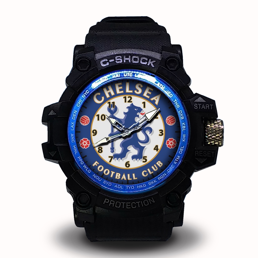 Jam Tangan Outdoor CHELSEA List Biru