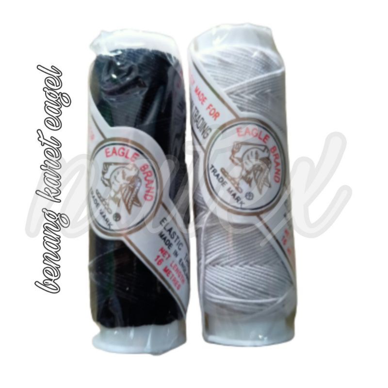 Benang Karet Elastis Eagle made in England