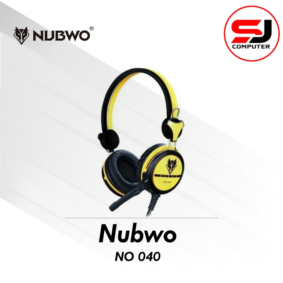 Headset Gaming NUBWO NO 040 Wired NO.040