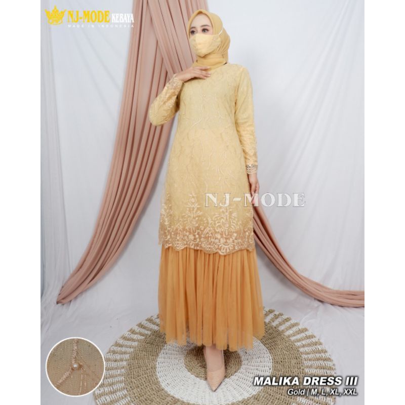 COD gamis tutu premium/gamis tulle terlaris