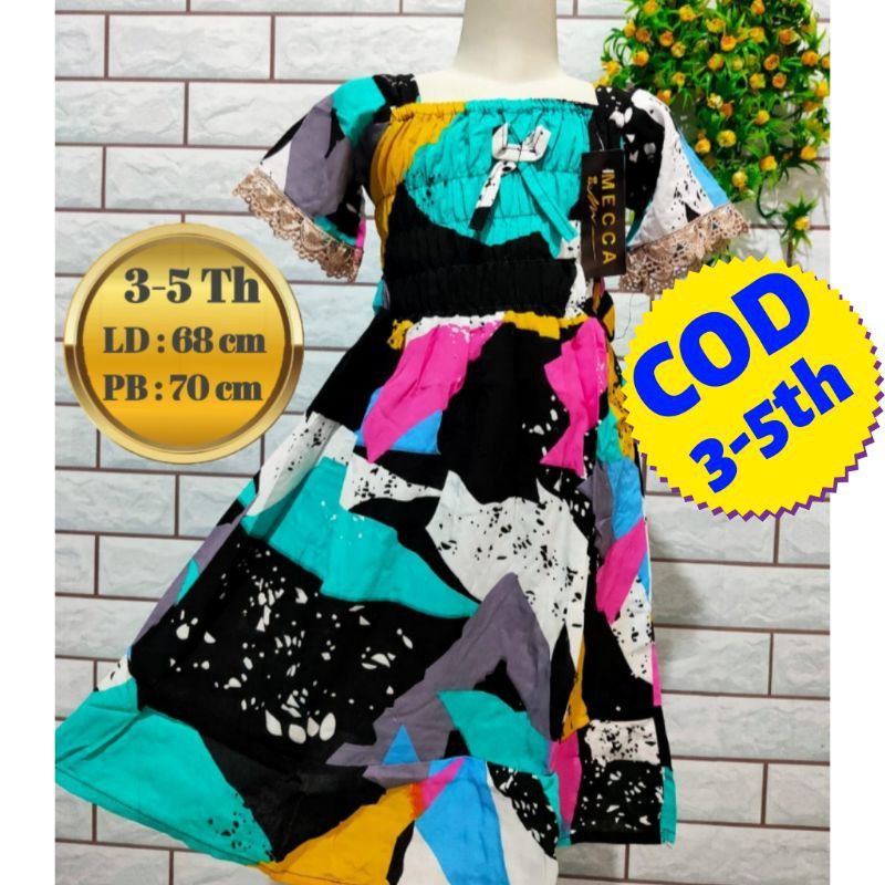 Dress Sultan anak perempuan usia 1-2-3-4 tahun - Dres anak perempuan usia 1-2-3-4 tahun - Daster ana