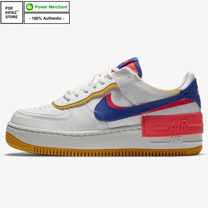 NIKE AIR FORCE 1 SHADOW WHITE ASTRONOMY BLUE Termurah