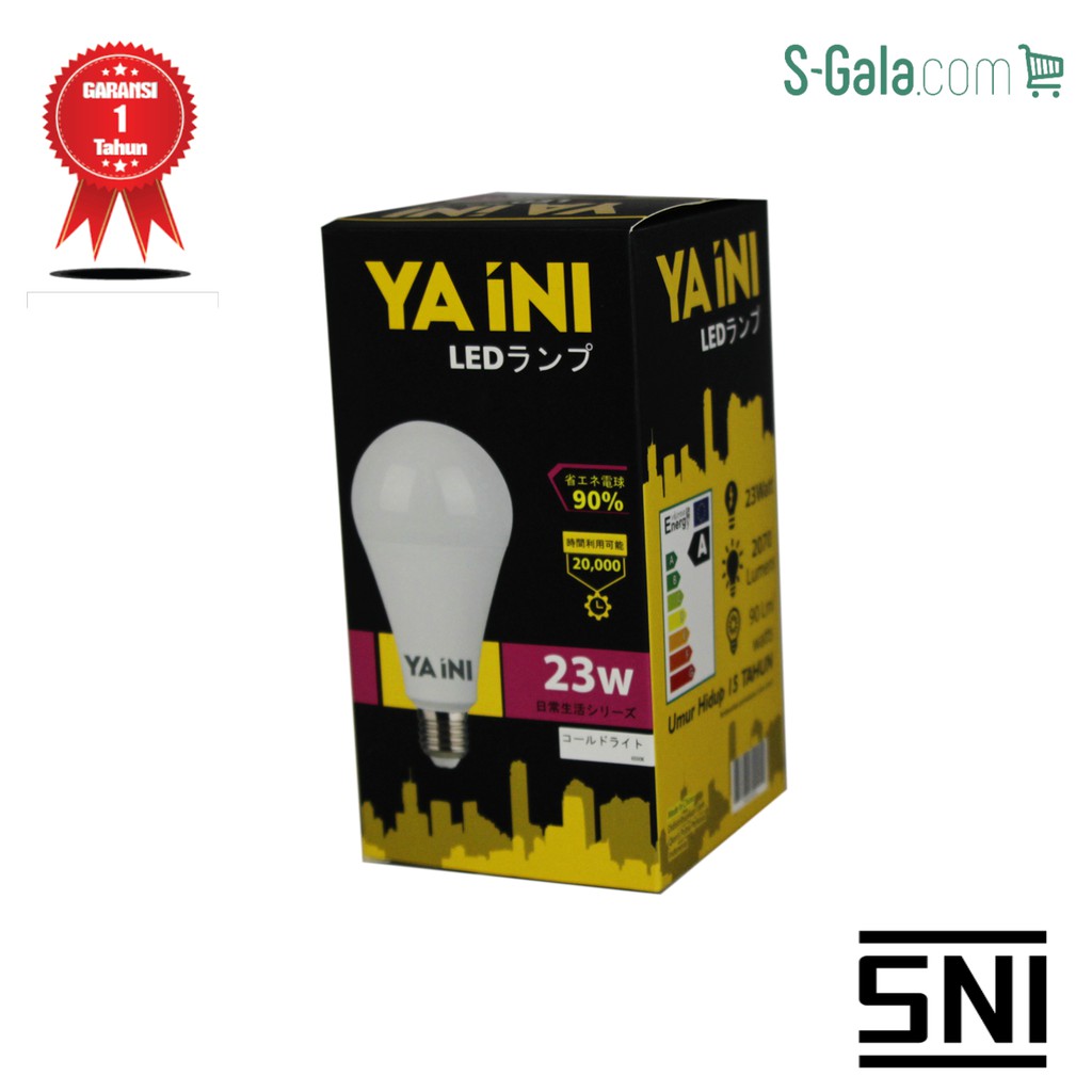 Lampu LED Yaini 23watt (23w)