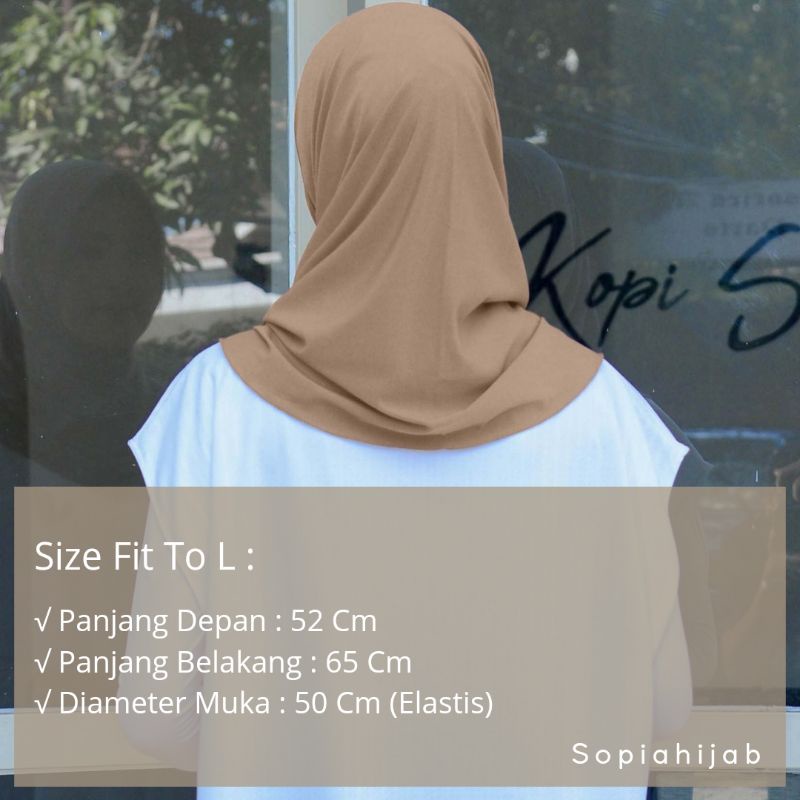 Hijab Sport - Hijab Instan Sport Jersey Heavilla Original