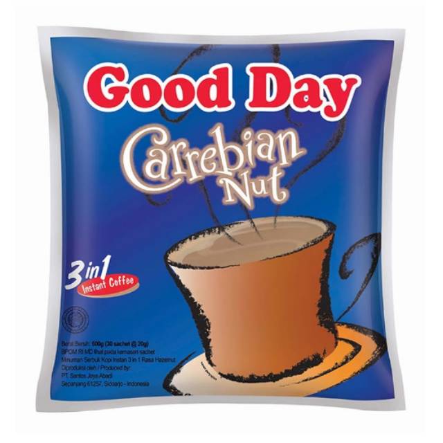 

GOOD DAY Carribean Nut Bag 20Gr x 50 pcs