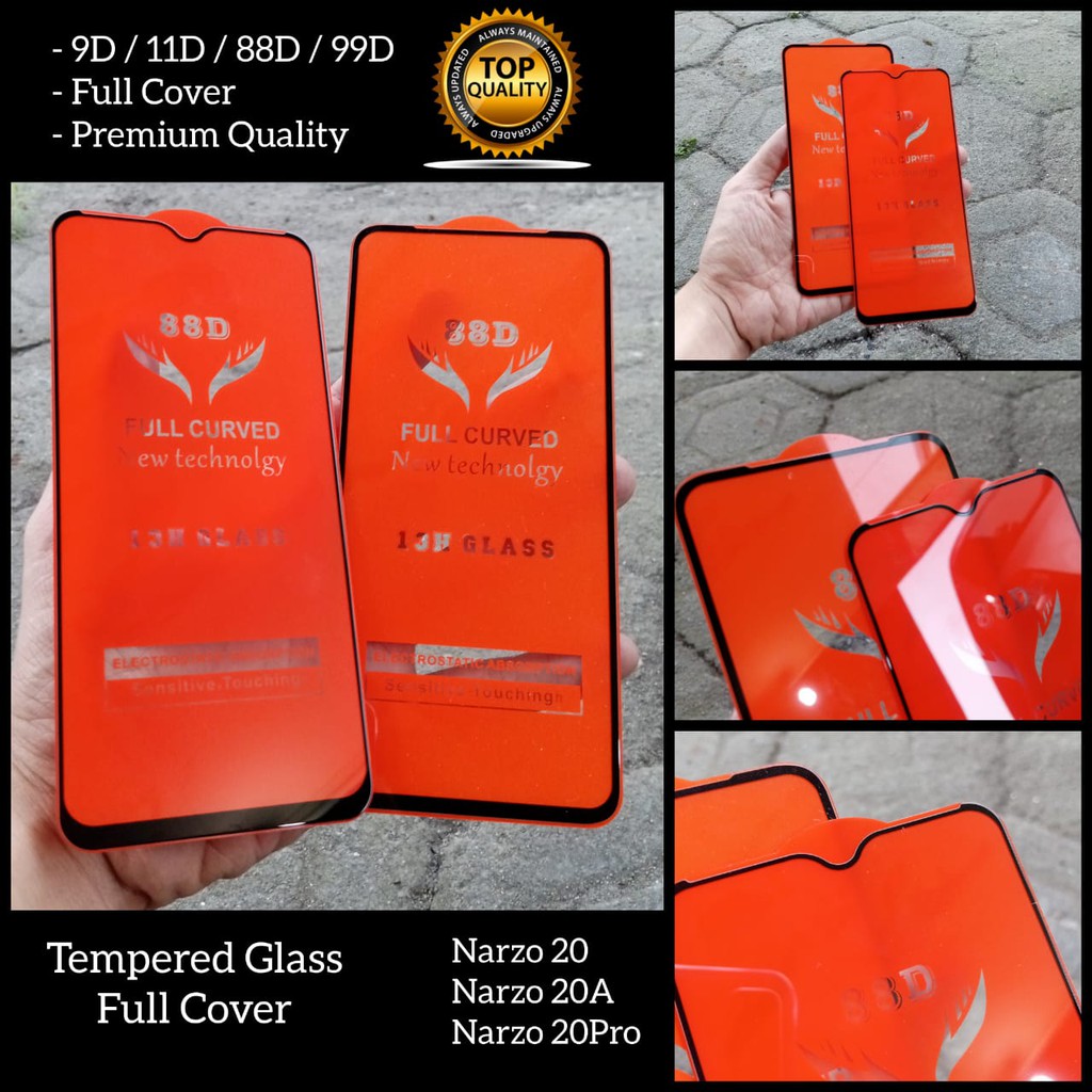 Tempered Glass 9D Realme C25s C21y C20 C25 C21 Narzo 30A 20 20a 20 pro 30 A Full Cover 11D
