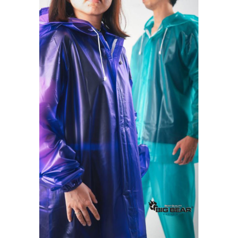 Jas Hujan BIG BEAR PREMIUM ROYAL:  Jaket Celana Bahan Sangat TEBAL