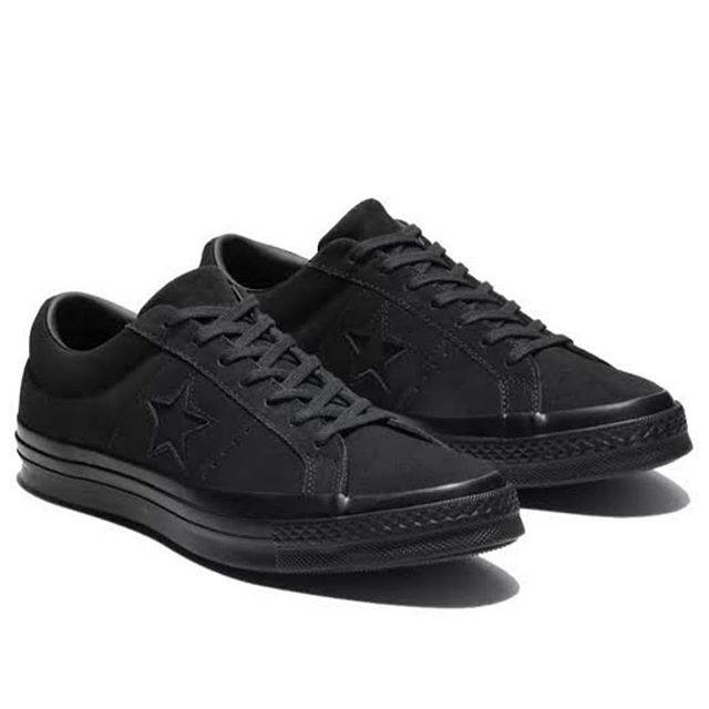 Converse One Star Ox Black Black Original Store