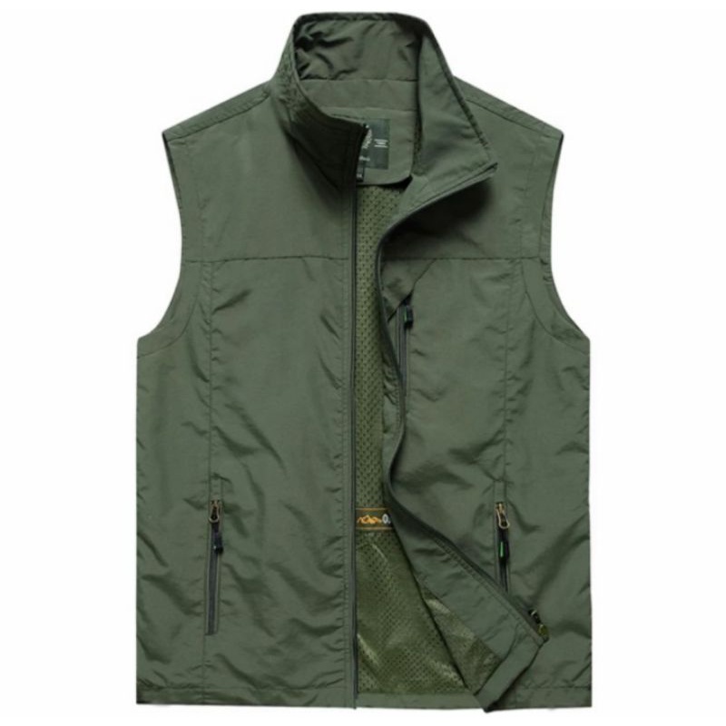 rompi / rompi pria / vest pria / jaket JGC -  Hitam, S