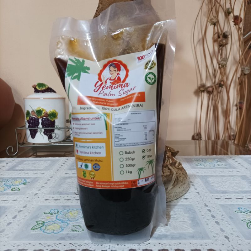 

100% Gula Aren Nira Liquid 1 liter