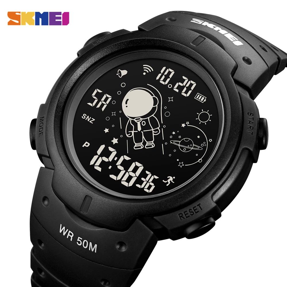 SKMEI 1820 Jam Tangan Pria Wanita Digital Chronograph Sport Watch Anti Air Tali Rubber WATCHKITE WKOS