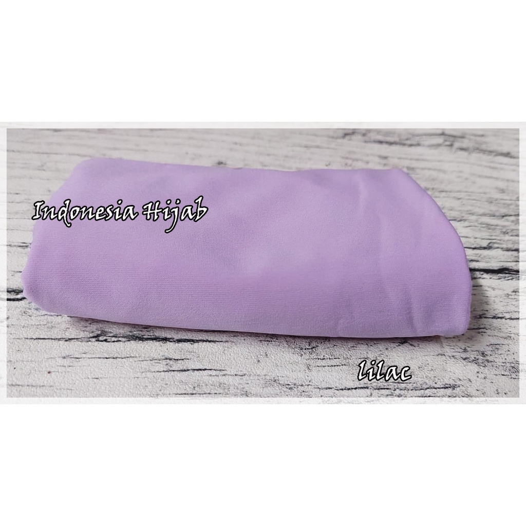 Rok Panjang Jersey Polos Tebal Tidak Nerawang Uk Standart-lilac