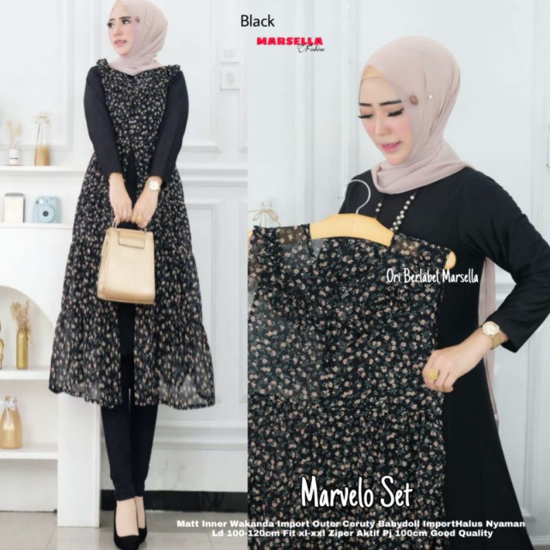 Marvelo set//setelan wakanda import//ori marsela