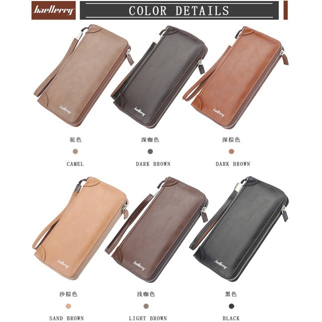 Baellerry Dompet Pria Original / Dompet Pria Panjang Model Amplop / Dompet Import Original 8391