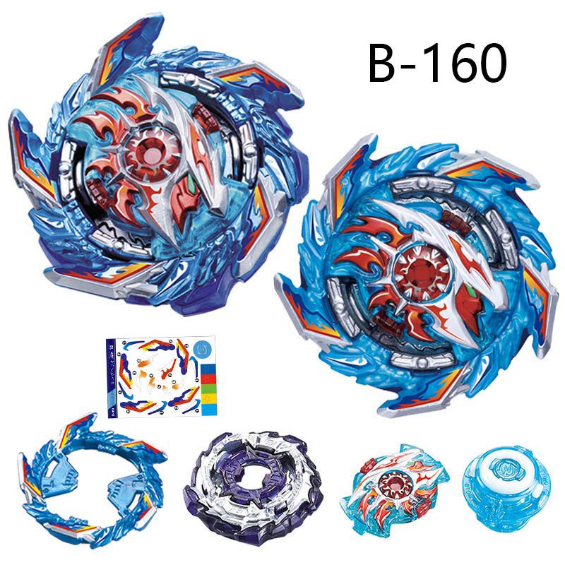 Gt Burst Beyblade B160 Booster King Helios.Zn Mainan Tempur No Launcher Top Gyro