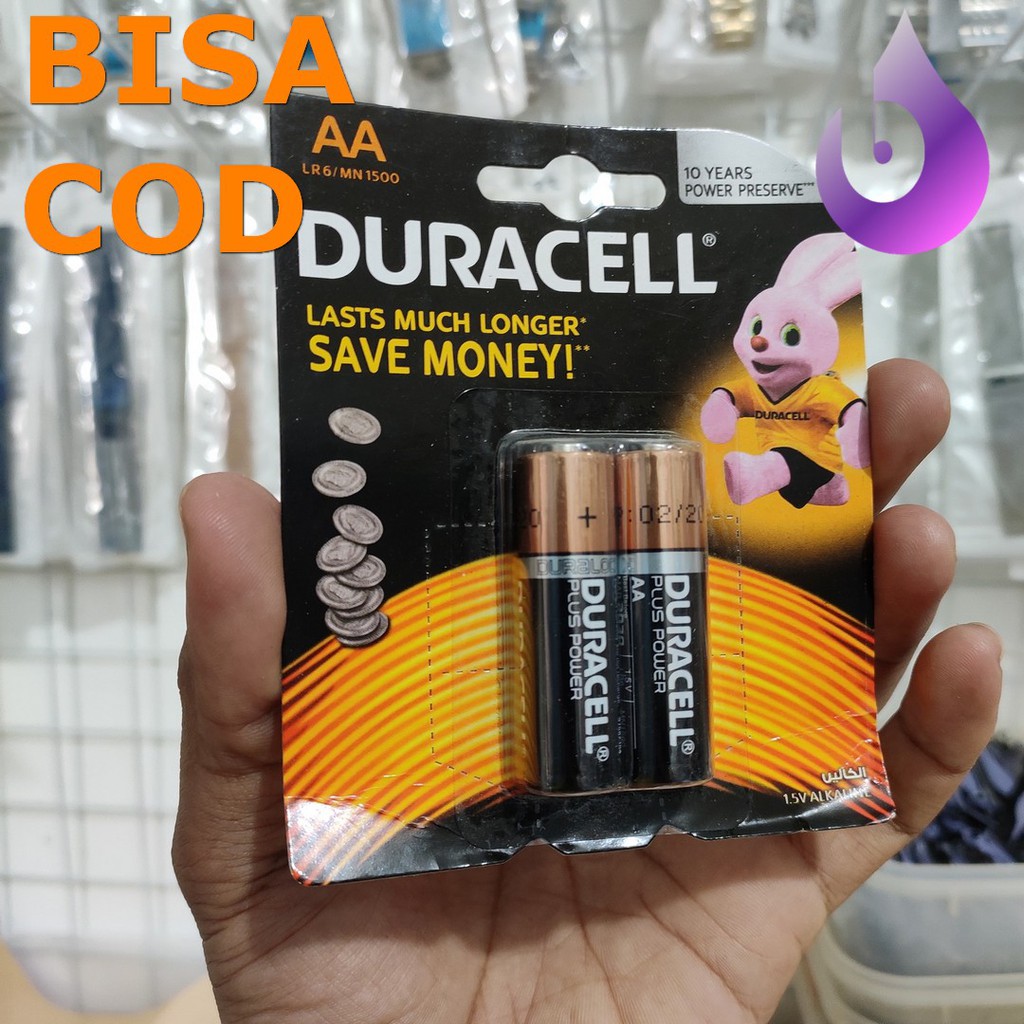 ORIGINAL BATTERY BATREI DURACELL AA A2 ISI 2 A2 ASLI