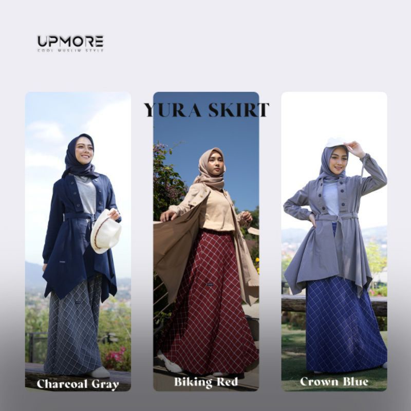 Yura Skirt Rok Panjang by Upmore Mutif