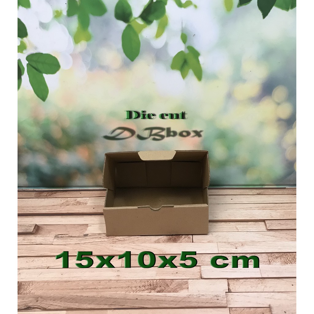 ( 10 Pcs ) Kardus  uk. 15x10x5 cm...Die Cut untuk kotak Aksesoris dll, model box pizza-3