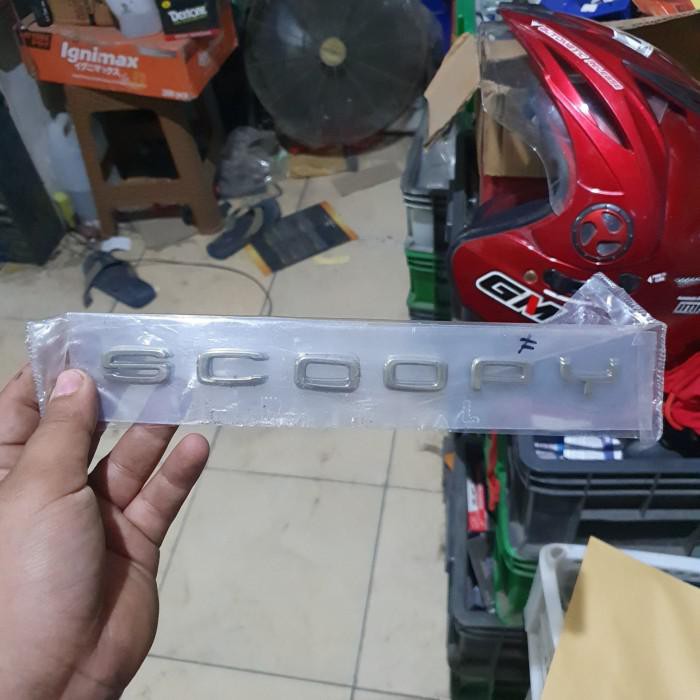 EMBLEM NEW SCOOPY 2021 CHROME EMBLEM NEW SCOOPY 2021 GOLD  STIKER SCOOPY 2021 EMBLEM TIMBUL LOGO SCO