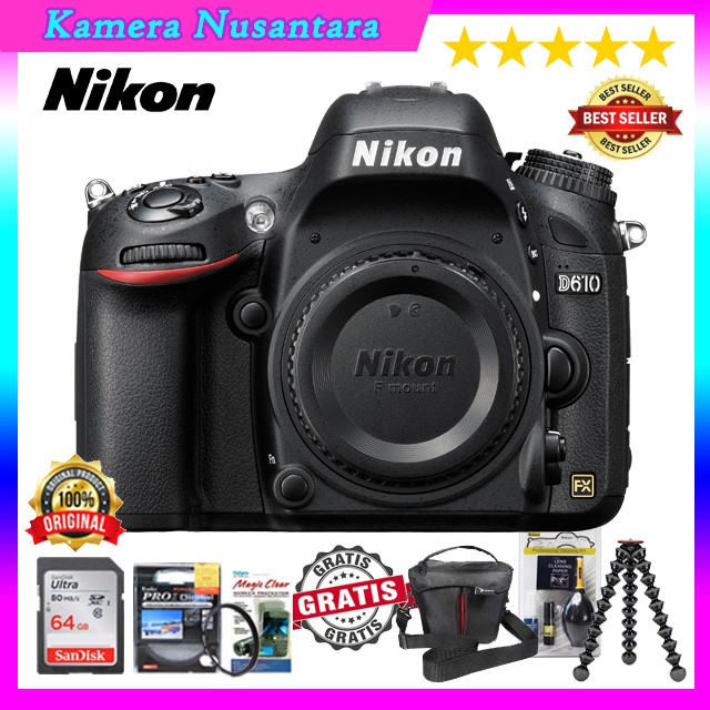 NIKON D610 BODY ONLY / D610 BO - ORIGINAL
