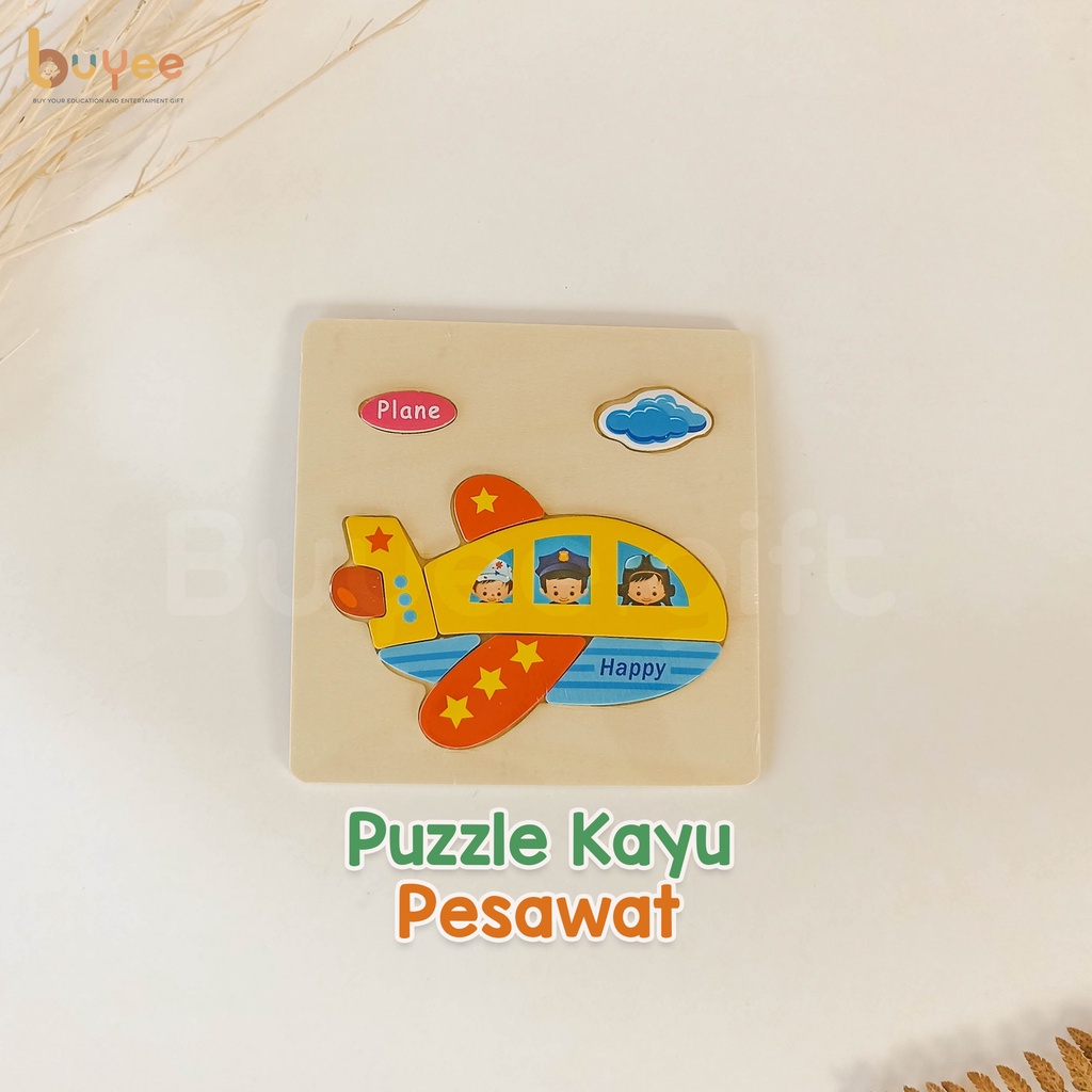 BUYEE GIFT | Puzzle Kayu / Puzzle Anak / Mainan Edukasi Anak / Puzzle cartoon