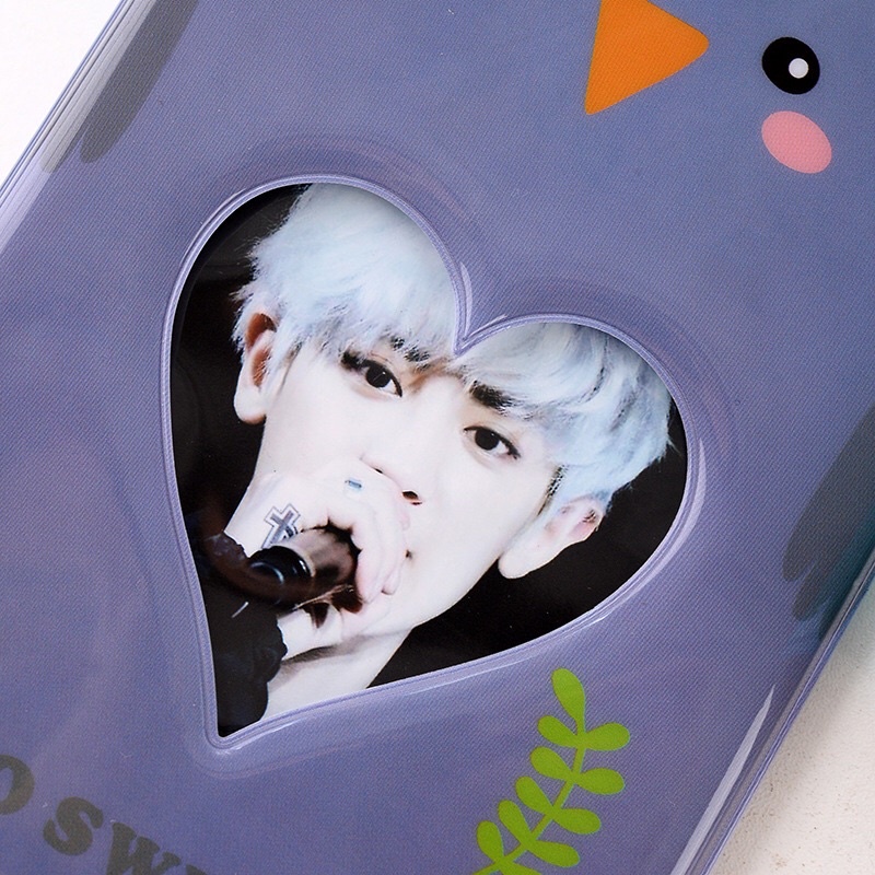 [kstuffind] Collect Book Photocard 2 Pocket So Sweet CollBook collection book kolbuk album foto 64 slot bentuk hati murah pc photo koleksi buku