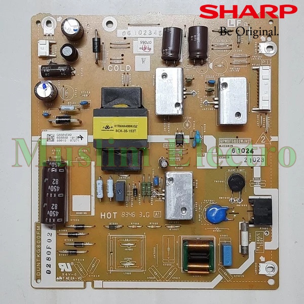 PSU TV LED Sharp LC-40SA5100I 40SA5100I 40SA5100