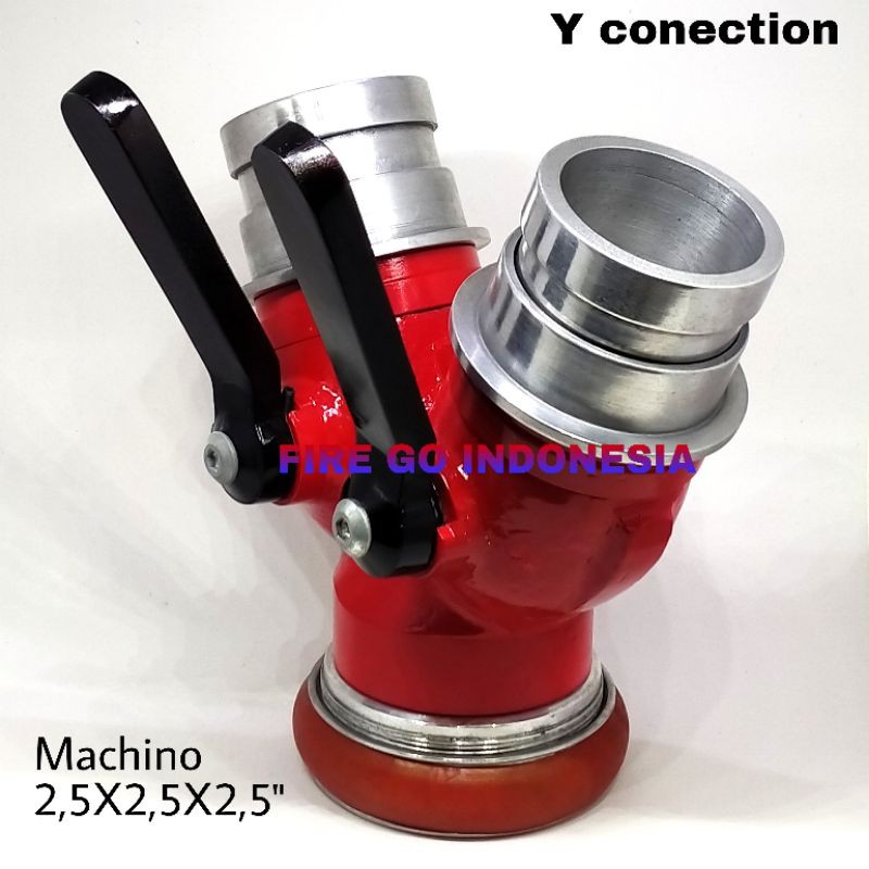 Way Y Connection sambungan selang hydran pemadam api kebakaran