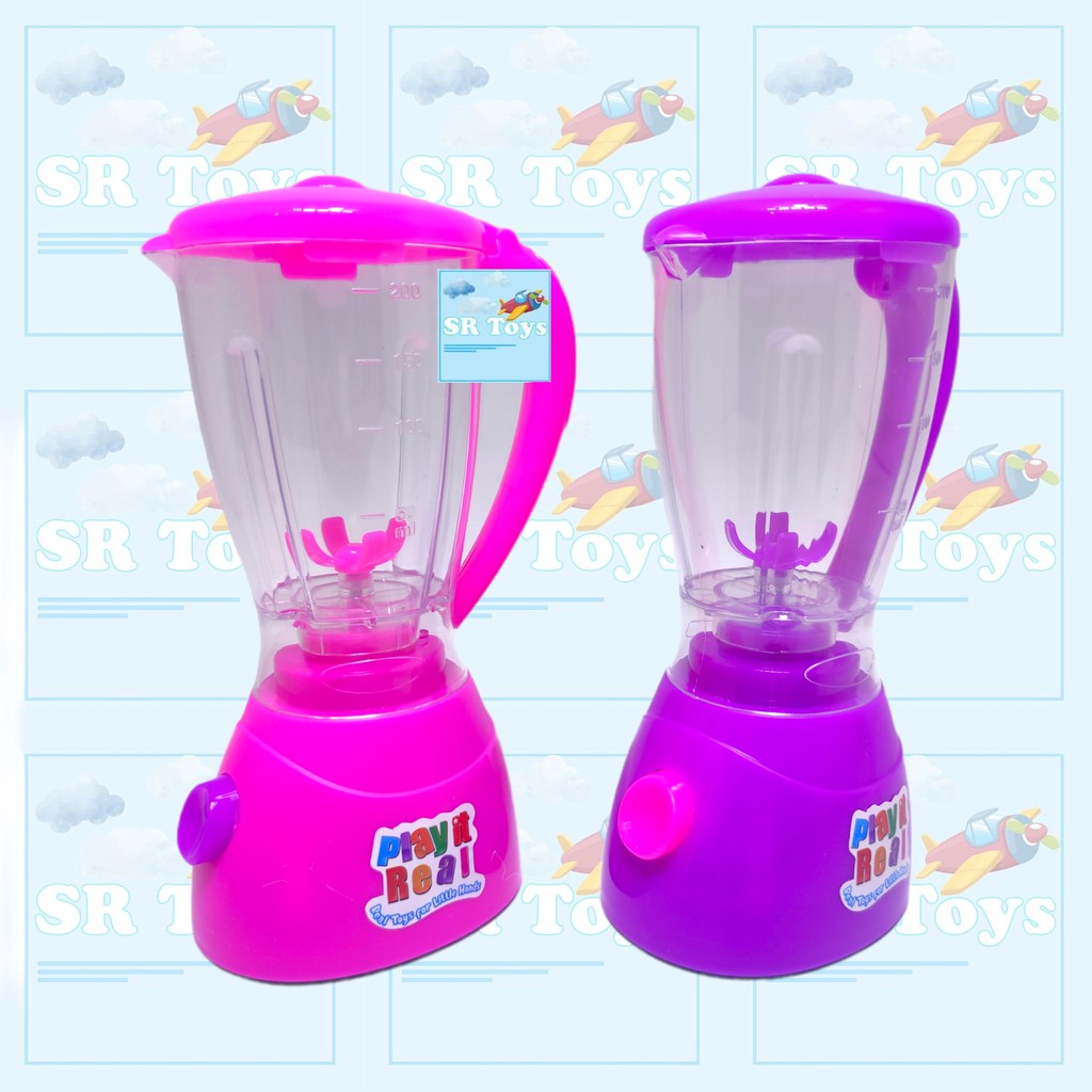 MAINAN BLENDER PLAY IT REAL ISI BUBBLE JELLY BAYAR DI TEMPAT