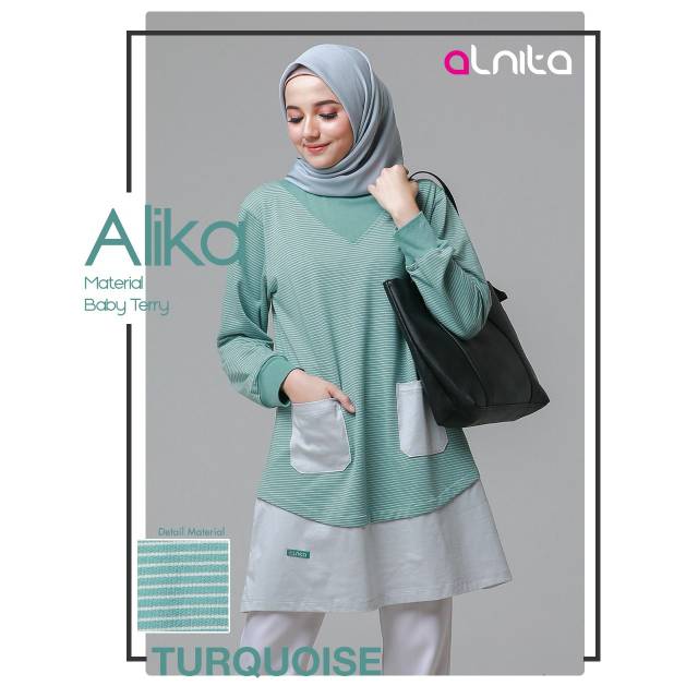 Tunik wanita Alnita Alika