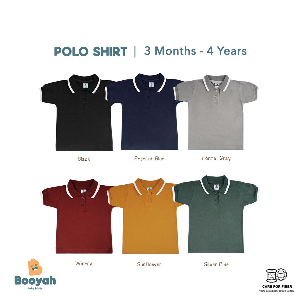 Polo Shirt (0-6 Tahun) Booyah Baby &amp; Kids Kaos Polo Anak