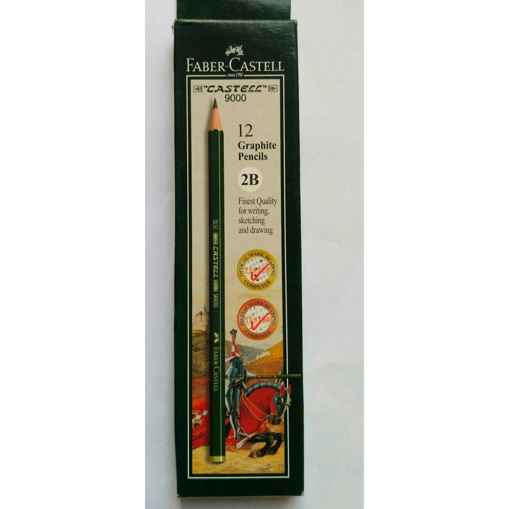 

⅍ Pensil 2B Faber Castell / Faber Castle ( Per Lusin ) ♔