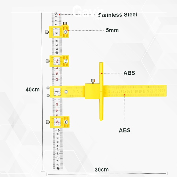

Mantap Penggaris Tukang Bor Locator Speed Square Woodworking Penggaris Siku Terlaris