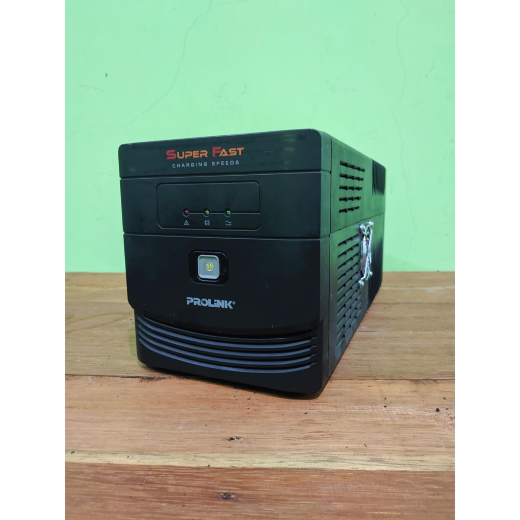 UPS Modifikasi Prolink Pro1200SFC 24V Modif Aki Luar &amp; Kipas